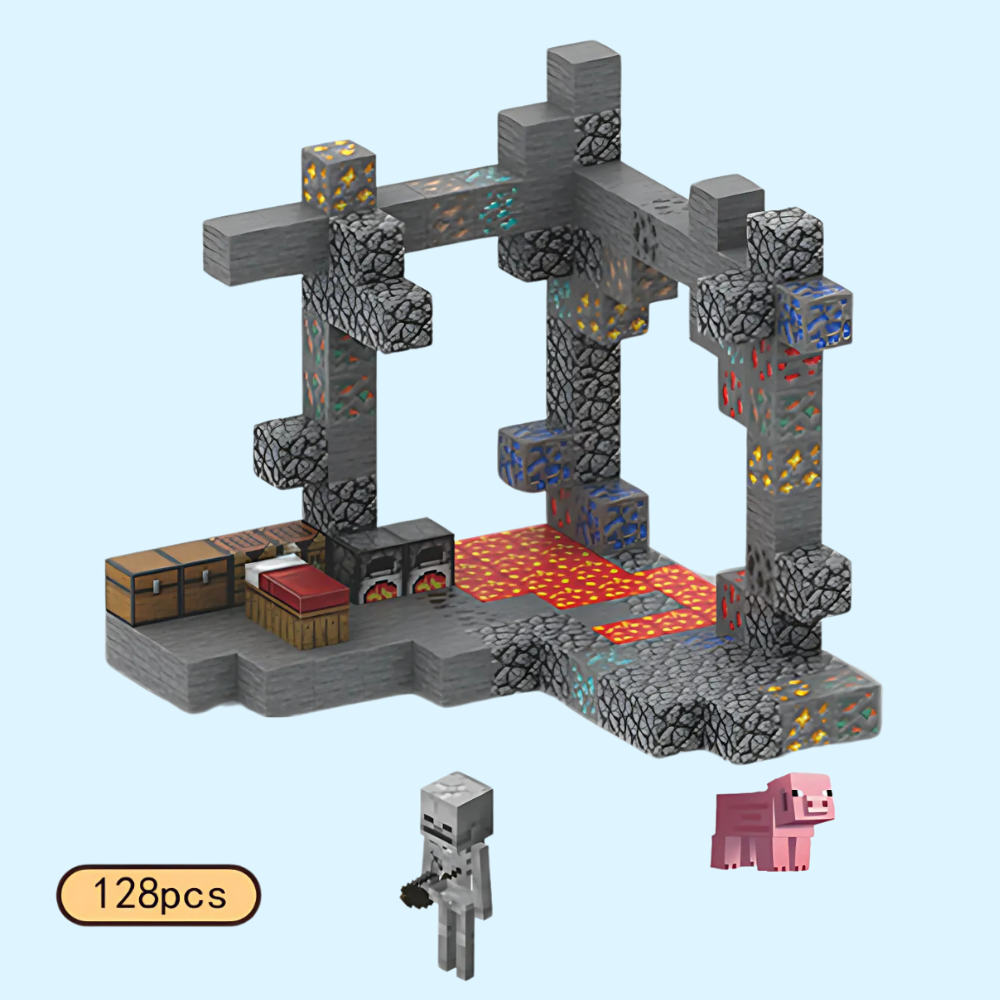 MineBloks™ Dungeon Explore – 128pcs Building Set