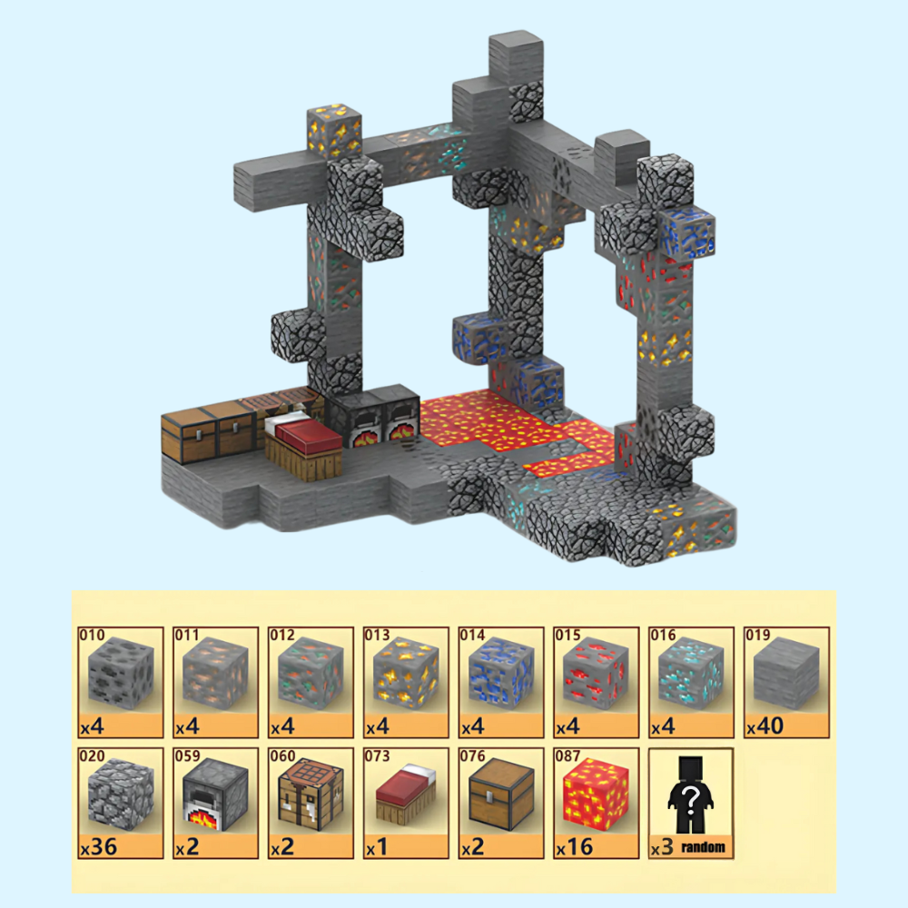 MineBloks™ Dungeon Explore – 128pcs Building Set