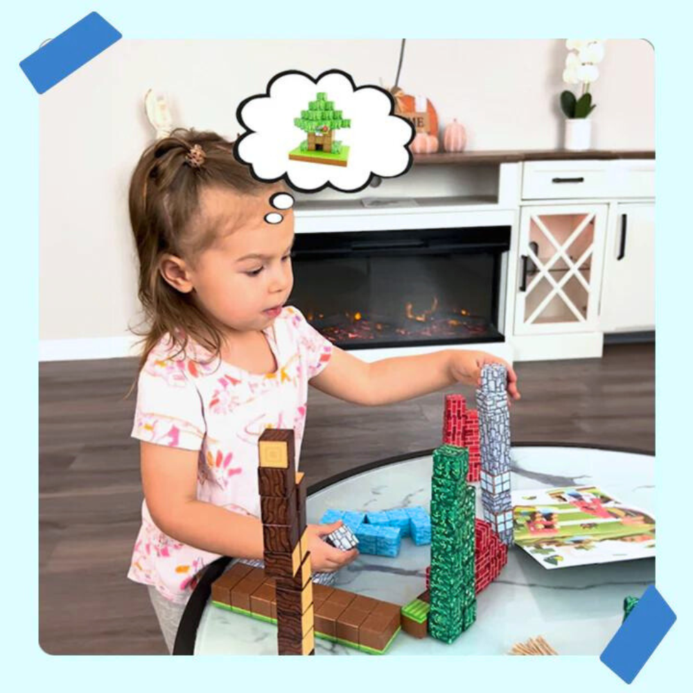 MineBloks™ STEM Magnetic Builders – 40pcs Learning Set