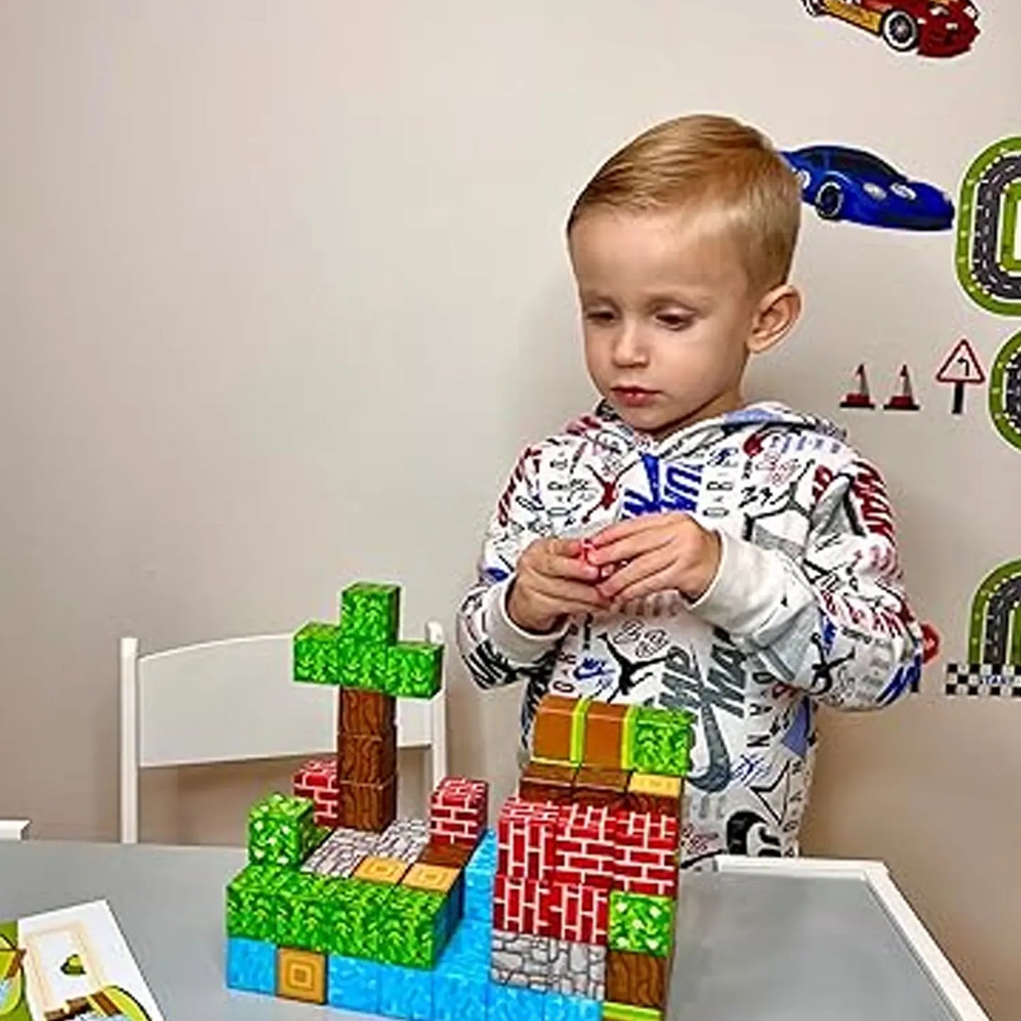 MineBloks™ STEM Magnetic Builders – 40pcs Learning Set