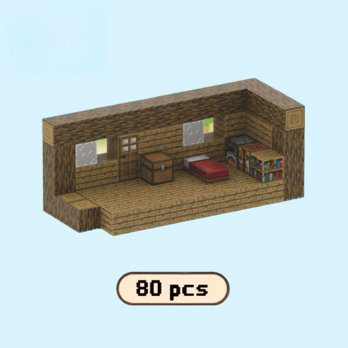 MineBloks™ Mini House – 80pcs Building Set