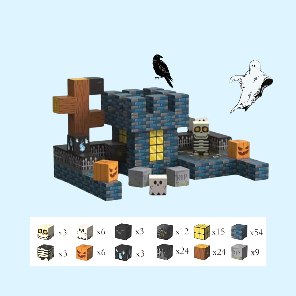 MineBloks™ Halloween Edition – 162pcs Building Set