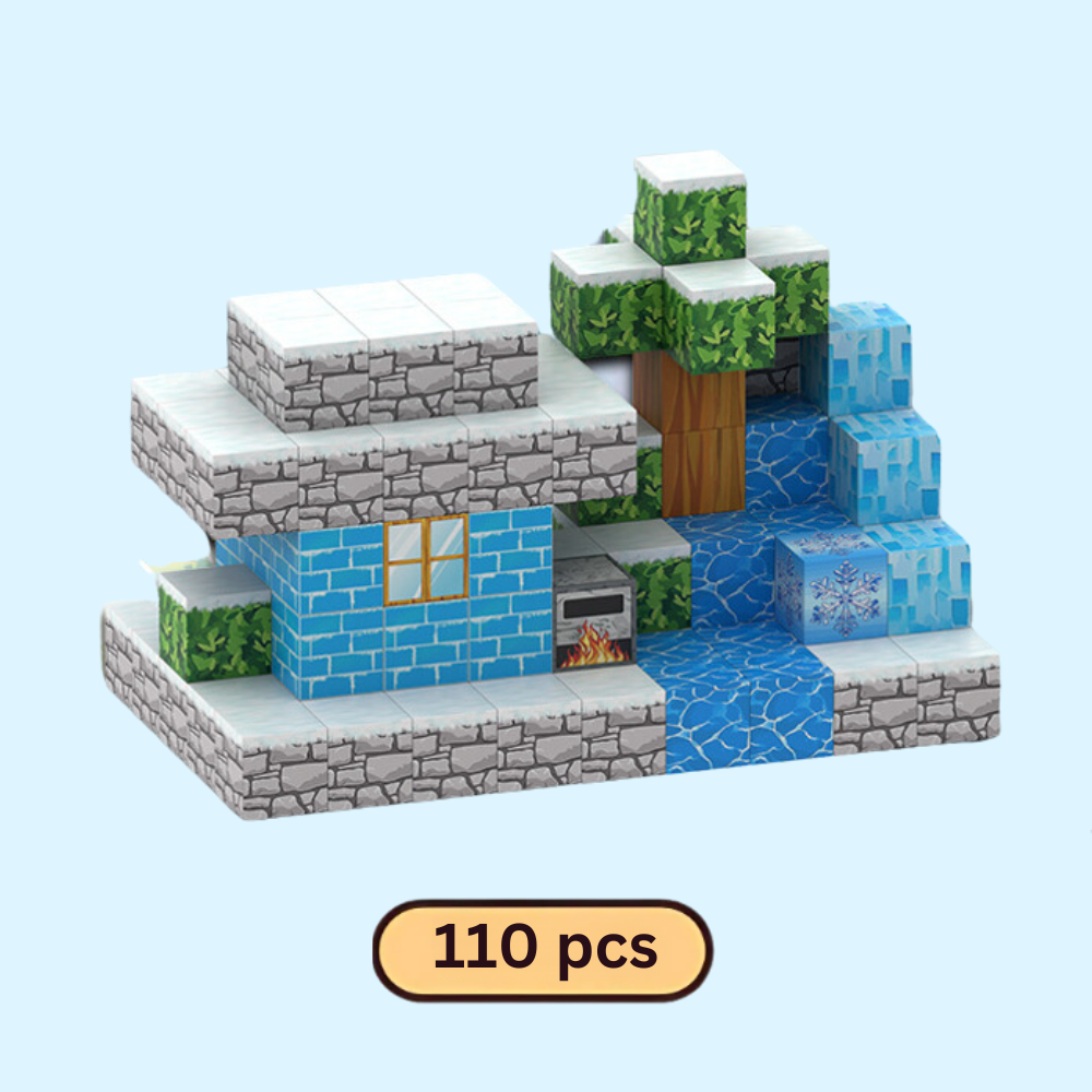 MineBloks™ Ice & Snow House – 110pcs Building Set