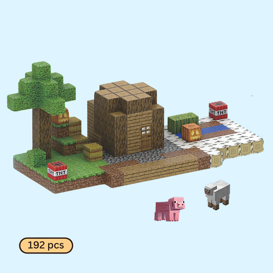 Minebloks™ Blocks - Village Chief's House (196pcs)