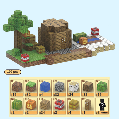 Minebloks™ Blocks - Village Chief's House (196pcs)