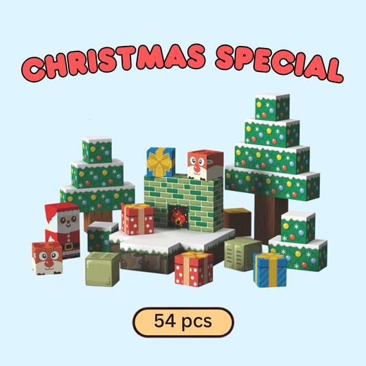 MineBloks™ Christmas Edition – 54pcs Building Set