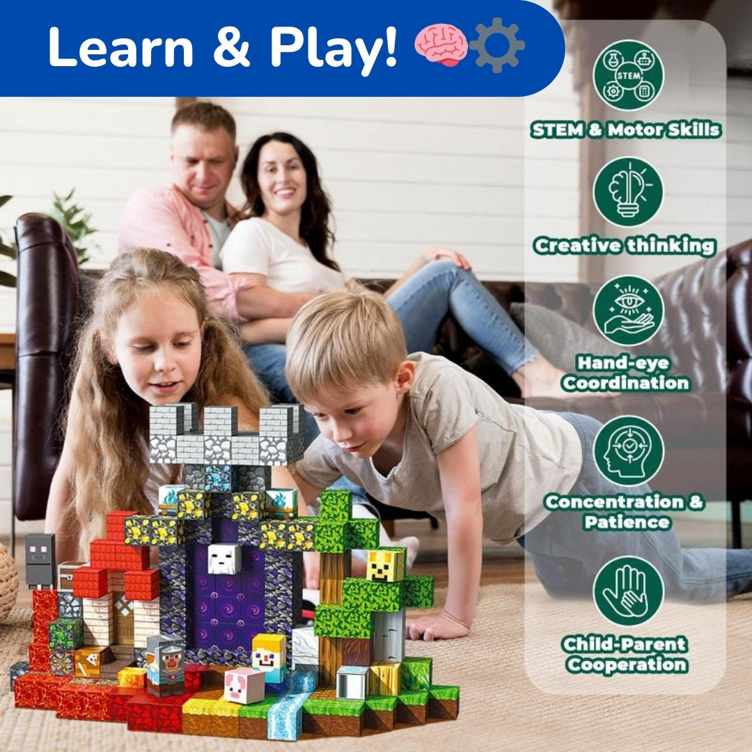 STEM Learning | Magnetic Building Blocks