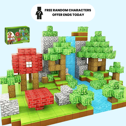 MineBloks™ STEM Learning Magnetic Building Blocks